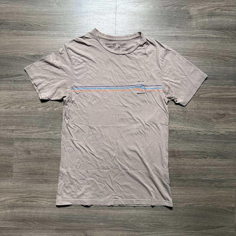 Patagonia Men's Tide Ride Organic T-Shirt - Light Brown